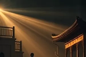 国风口红显色对比封面，三支口红与试色卡